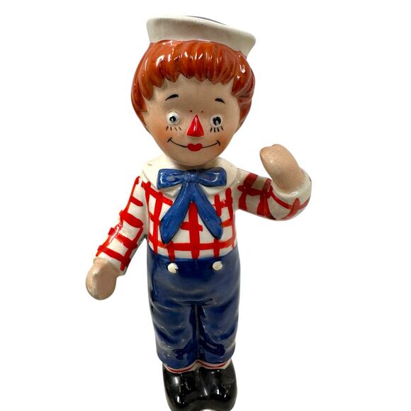 Vtg 1971 Bobbs Merrill Company Raggedy Andy Music Box by Schmid Works Japan EPC! - Picture 8 of 8